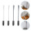 12Pièces Brosse Silicone Pour Nettoyage Cuisine 11