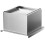2Stk Praktische Tofuform Silber 10