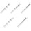 5Pièces Guide De Menuiserie Aluminium Robuste Rail D'extrusion Argenté 5
