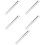 5Pièces Guide De Menuiserie Aluminium Robuste Rail D'extrusion Argenté 9