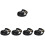 5Pièces Bande Pression Noire Portable Pour Accessoire Partition Piano 5
