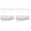2Pièces Bordure À Perles Blanche Pour Rideaux Canapés DIY 3