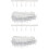 2Pièces Bordure À Perles Blanche Pour Rideaux Canapés DIY 6