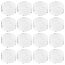 200Pcs Transparent Plastic Tealight Cups for Candle Making and Storage