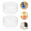 200Pcs Transparent Plastic Tealight Cups for Candle Making and Storage 11