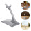 8Pcs Grey Plastic Model Plane Stand Durable Aircraft Display Holder 10