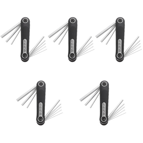5Ensembles Pliantes Multifonction En Acier Dureté Gris 2