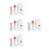 4Pièces Kit Test Grossesse Vache ABS Couleurs Pour Détection Rapide 9
