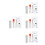 4Pièces Kit Test Grossesse Vache ABS Couleurs Pour Détection Rapide 4