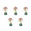 5Ensembles Bois Hydrangea - Jeu Éducatif Puzzle DIY Coloré 7