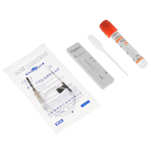 4Pièces Kit Test Grossesse Vache ABS Couleurs Pour Détection Rapide 1