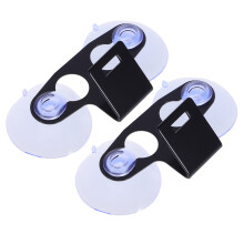 6Pcs Multi Color Car Radar Windshield Mount Bracket Suction Cup Kit