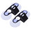 6Pcs Multi Color Car Radar Windshield Mount Bracket Suction Cup Kit 1