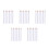 150Pièces Outils Nail Art Bois Pointage Et Ramassage 4