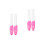 4Pièces Kit Stylets Quilling Paper Rose PP Avec Alimentation Aa 6