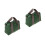 2Pz Sacchetto Porta Utensili Verde Tool Bag Resistente E 5