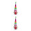 2Pz Pupazzi Lana Arcobaleno Decor Per Casa E Duratura 7