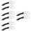 8Pièces Accessoires Four Clips Plateau Noir Robustesse Assurée 7