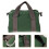 2Pz Sacchetto Porta Utensili Verde Tool Bag Resistente E 10