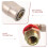 2Pièces Connecteur Rapide Haute Pour Souffleur Camion 11
