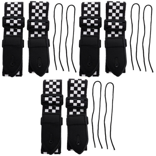 6Pièces Guitare Coton Lattice Résistante 2