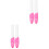 4Pièces Kit Stylets Quilling Paper Rose PP Avec Alimentation Aa 5