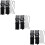 6Pièces Guitare Coton Lattice Résistante 9