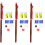 Synthetic Material Flute Lightweight Portable 3set 6