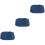 3Pièces À Bébé Bleu Tissu Polyester Respirant 5