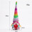 2Pz Pupazzi Lana Arcobaleno Decor Per Casa E Duratura 9