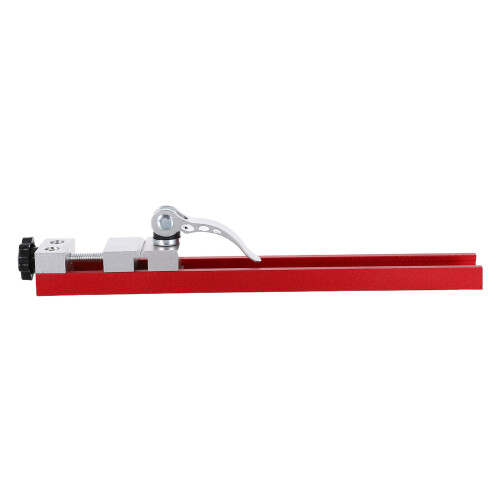3Pcs Durable Aluminum Circular Saw Track Guide Base Red for Woodwork
