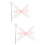 2Set Da Fata Nere Con Bacchetta in Materiale Per Bambini 8