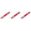 3Pcs Durable Aluminum Circular Saw Track Guide Base Red for Woodwork 6