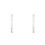 2Pcs Kids Canvas Growth Chart Assorted Color Height Measurement Wall 5