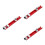 3Pcs Durable Aluminum Circular Saw Track Guide Base Red for Woodwork 8