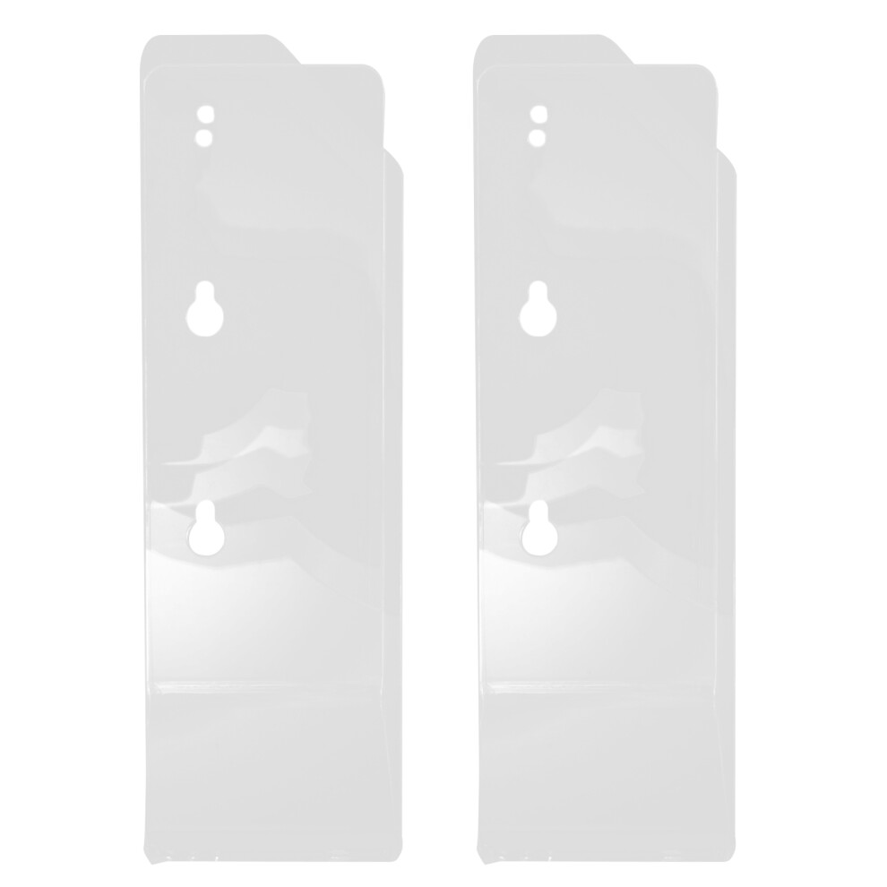 1Set Clear Acrylic Wall Mount Laptop Stand For Tablets And Keyboards 3602381561469