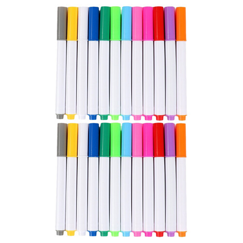 24Pcs Erasable Liquid Chalk Markers For LED Drawing Boards