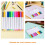 24Pcs Erasable Liquid Chalk Markers For LED Drawing Boards 8