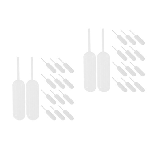 400Pz Piccole Pipette Goccia Trasparenti Per Cucina Precise 1
