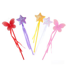 5Pz Bacchette Da Gioco Rosse A Forma Pentagramma Per Bambini