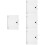4Pcs Portable Transparent Document Binder Cover Strong PP Material 8