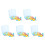 5Sets Multicolor Geometric Solid Blocks for Kids Spatial Learning Toys 6