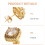 3Paia Oro, Set E Rotondi in Rame E Zirconia 8