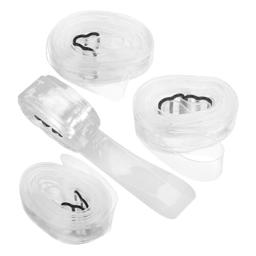 12Pièces Bande De Fixation Tpu Transparent Pour Piano 1