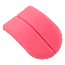 2Pz Piccola Lingua Resina Rosa Per Creazioni DIY Bambole E Peluche