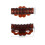 20Pz Mini Clip Artiglio Marrone Antiscivolo Per Spessi 2