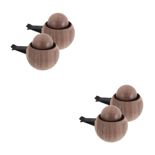 4Pz Diffusore Legno Per Auto Clip Profumatore 1