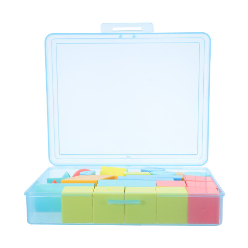 5Sets Multicolor Geometric Solid Blocks for Kids Spatial Learning Toys 1