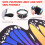 2Pz Mantello Party Accessorio Cosplay Piume 6