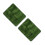 2Pièces Gazon Synthétique Vert Doux Résistant Pour 8